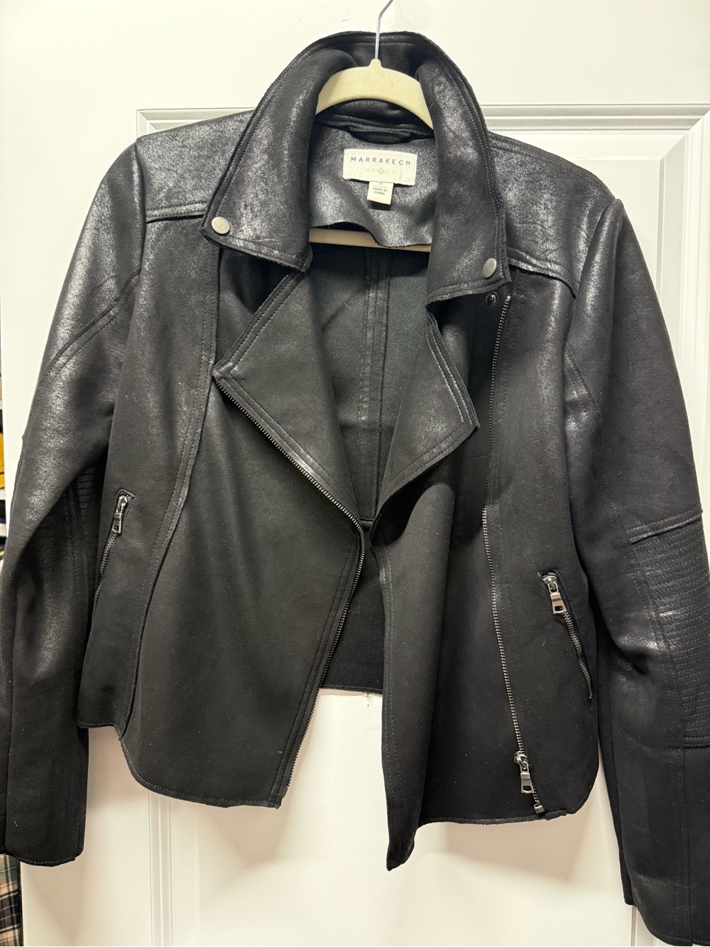 Marrakech Black Moto Jacket - Women's